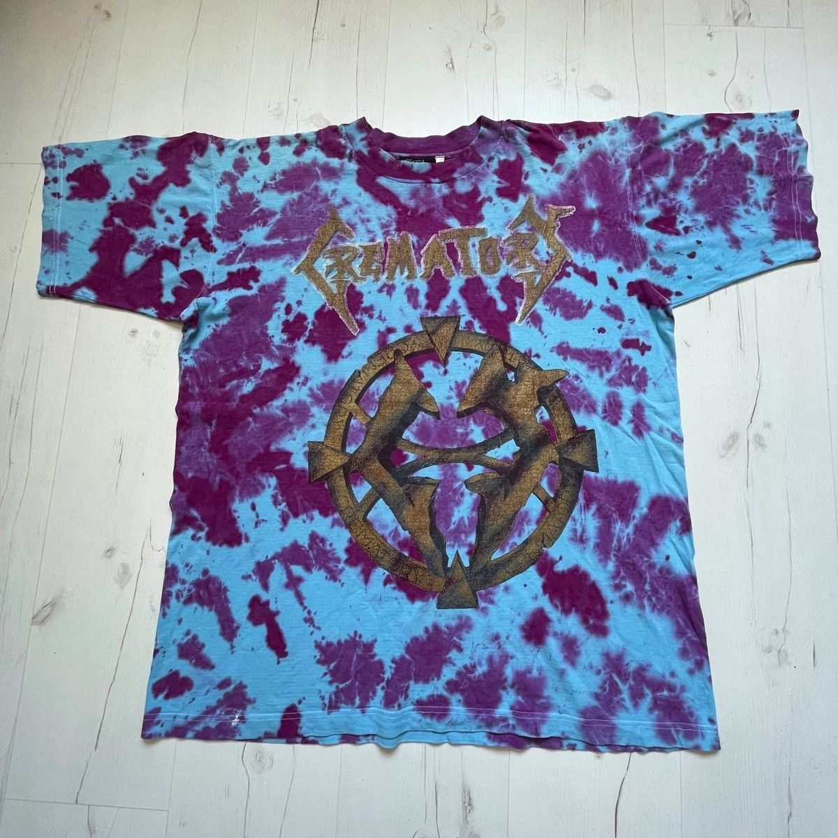 Vintage Cool Wear x Crematory - Crematory 1996 GE Rock 90s Metal Size US XL / EU 56 / 4 - 4 Thumbnail