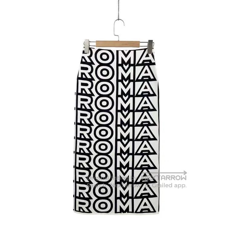 Fendi Fendi Nylon/viscose fiber all-over print letter logo half Size 42" / US 20 - 2 Thumbnail