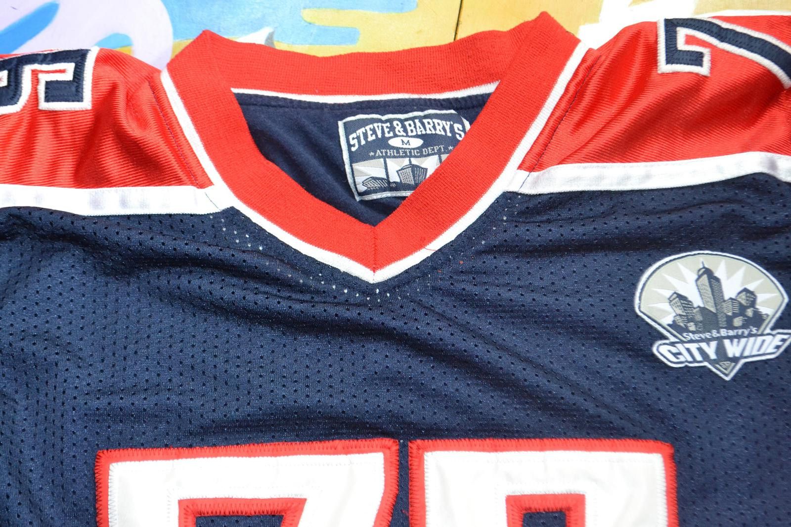 Steve And Barrys Steve & Barry's City Wide USA #76 Men's Sports Jersey Size ONE SIZE - 3 Thumbnail