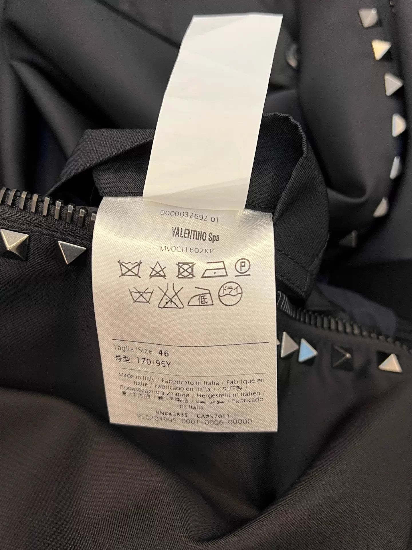 Valentino Valentino Rockstud Black Jacket 46 Worn Once Size US S / EU 44-46 / 1 - 5 Thumbnail