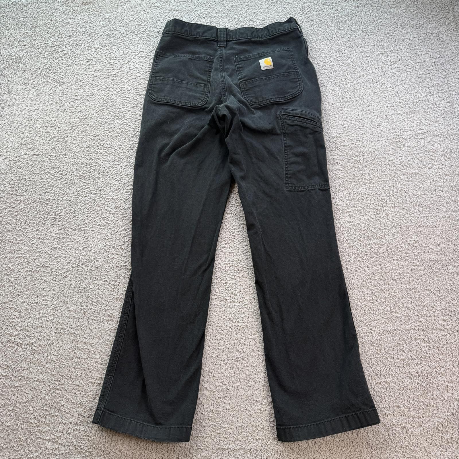 Carhartt Carhartt Rugged Flex Relaxed Fit Work Pants Mens 30x32 Black Size US 30 / EU 46 - 2 Thumbnail