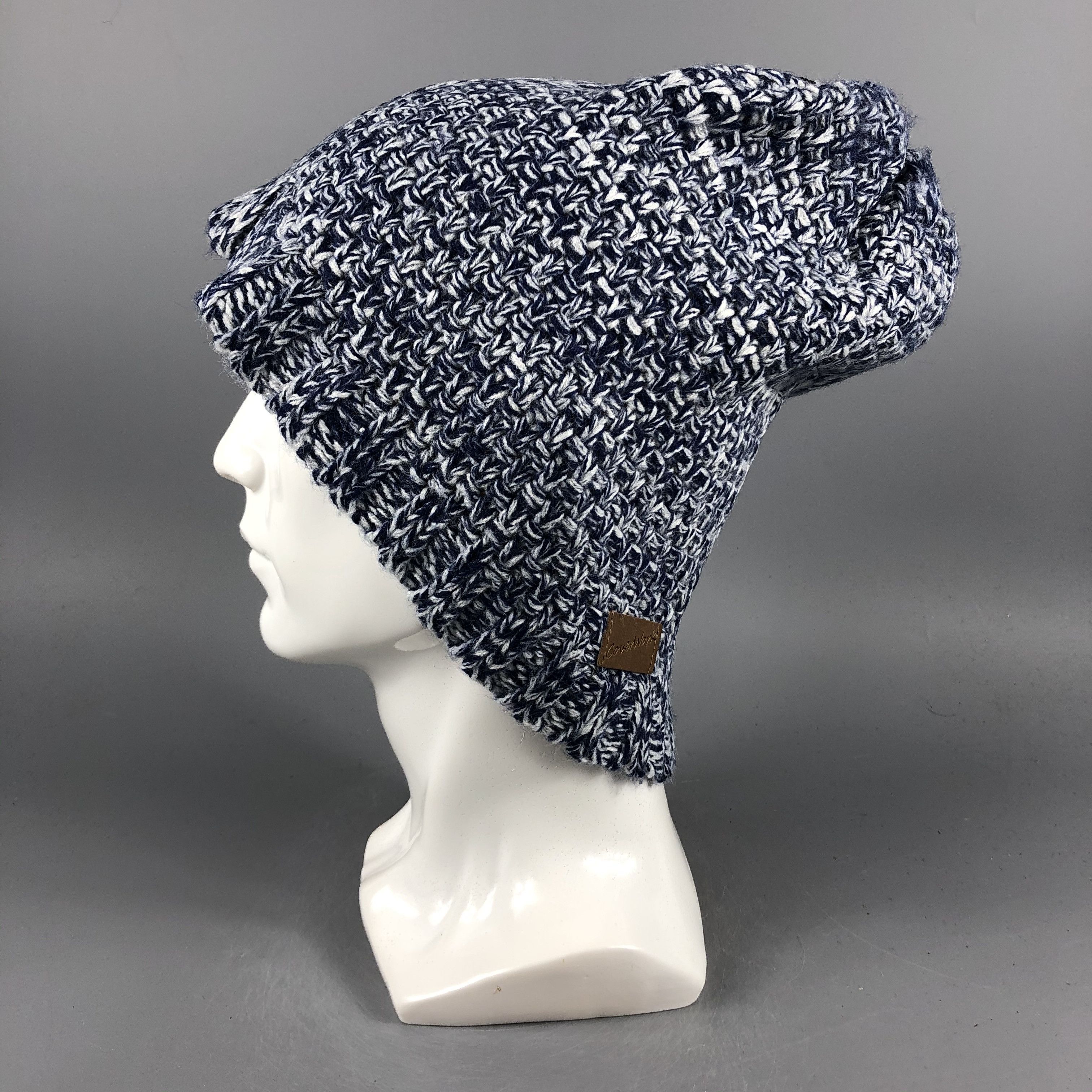 Japanese Brand × Vintage Cover Work Knit Beanie Snow Hat Snow Cap -D1084 Size ONE SIZE - 1 Thumbnail