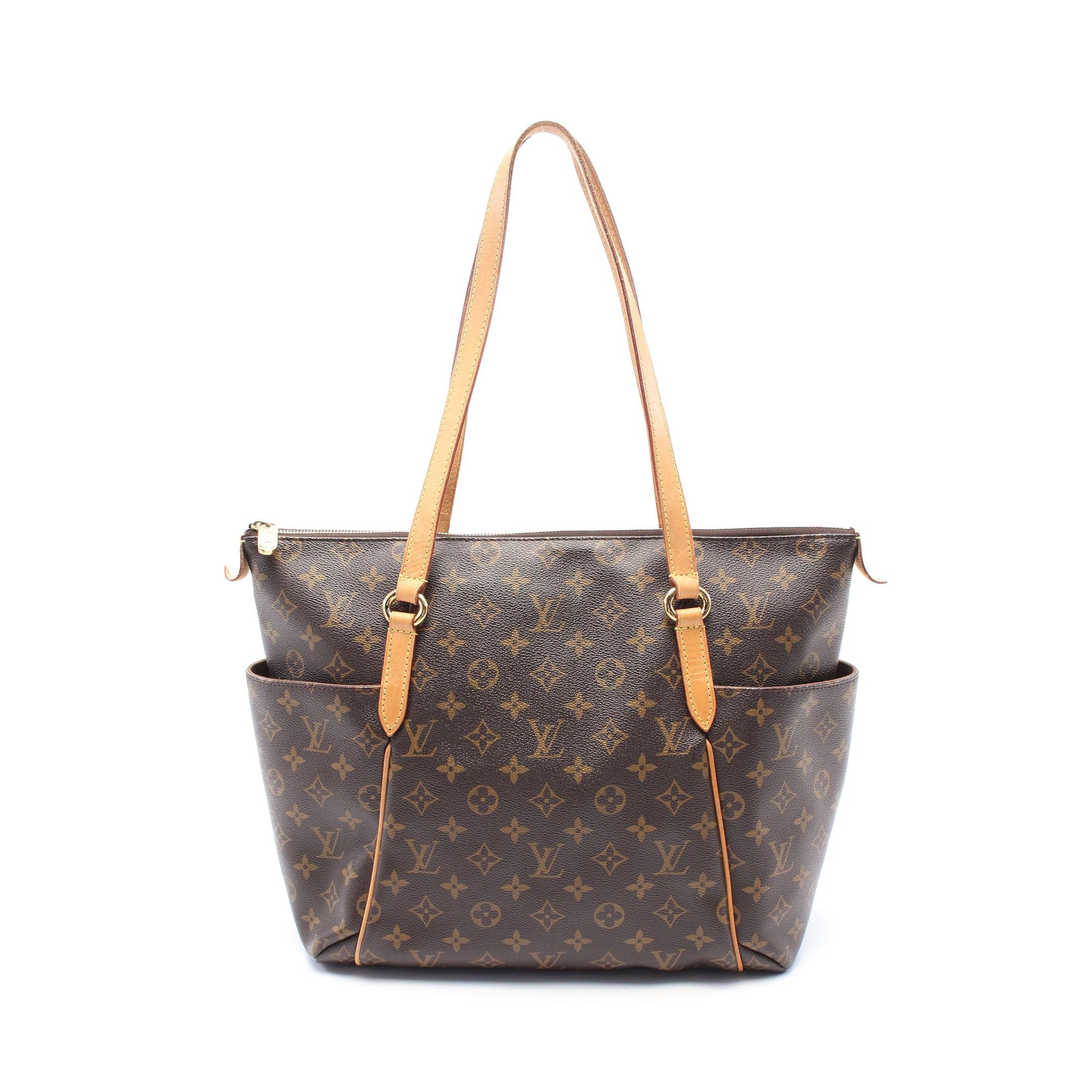 Louis Vuitton Louis Vuitton Totally Mm Monogram Shoulder Bag Tote Leather Brown Size ONE SIZE - 1 Thumbnail