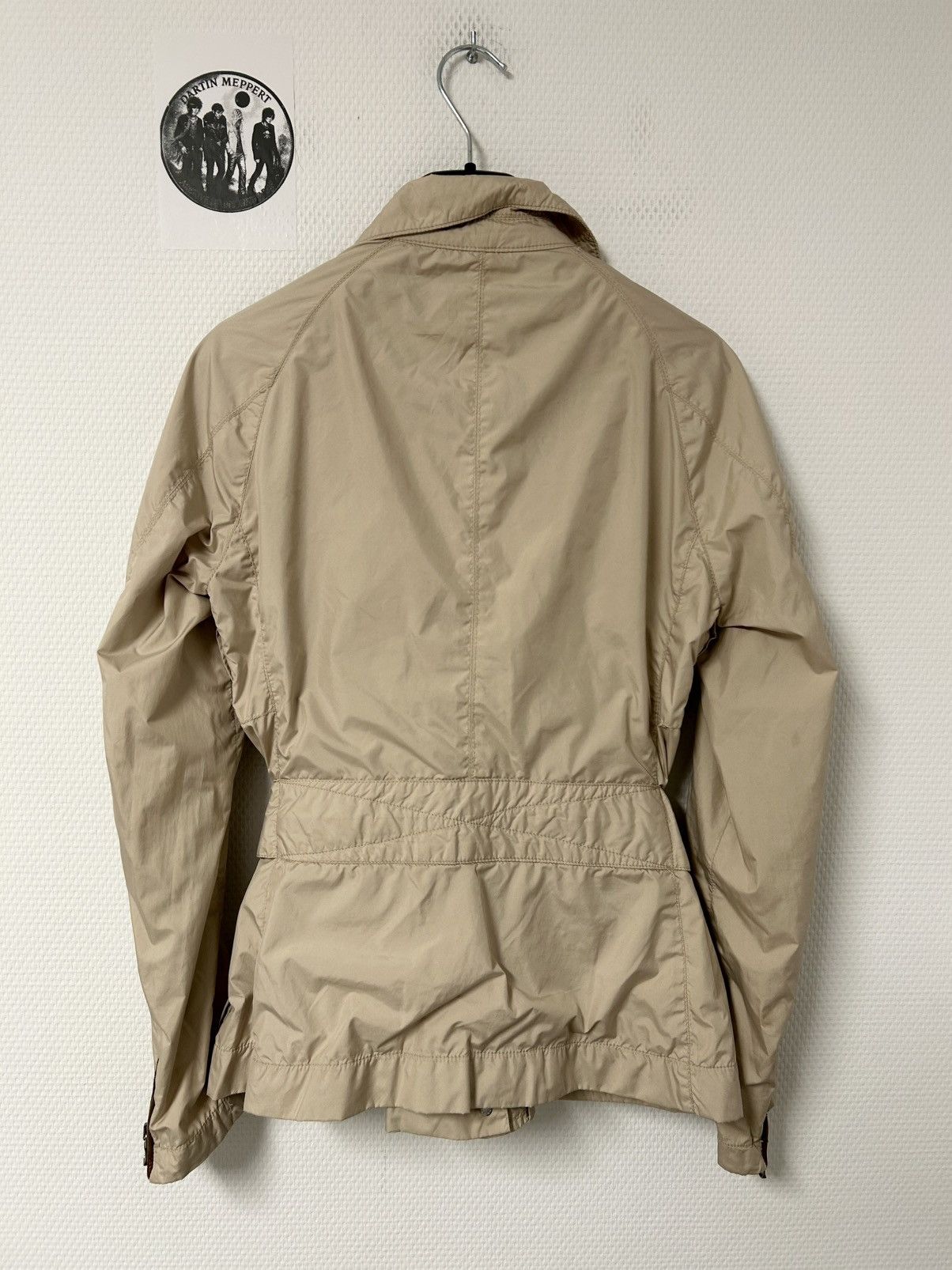 Moncler 2007 Leather-Detailed Belted Field Jacket Size US M / EU 48-50 / 2 - 5 Thumbnail