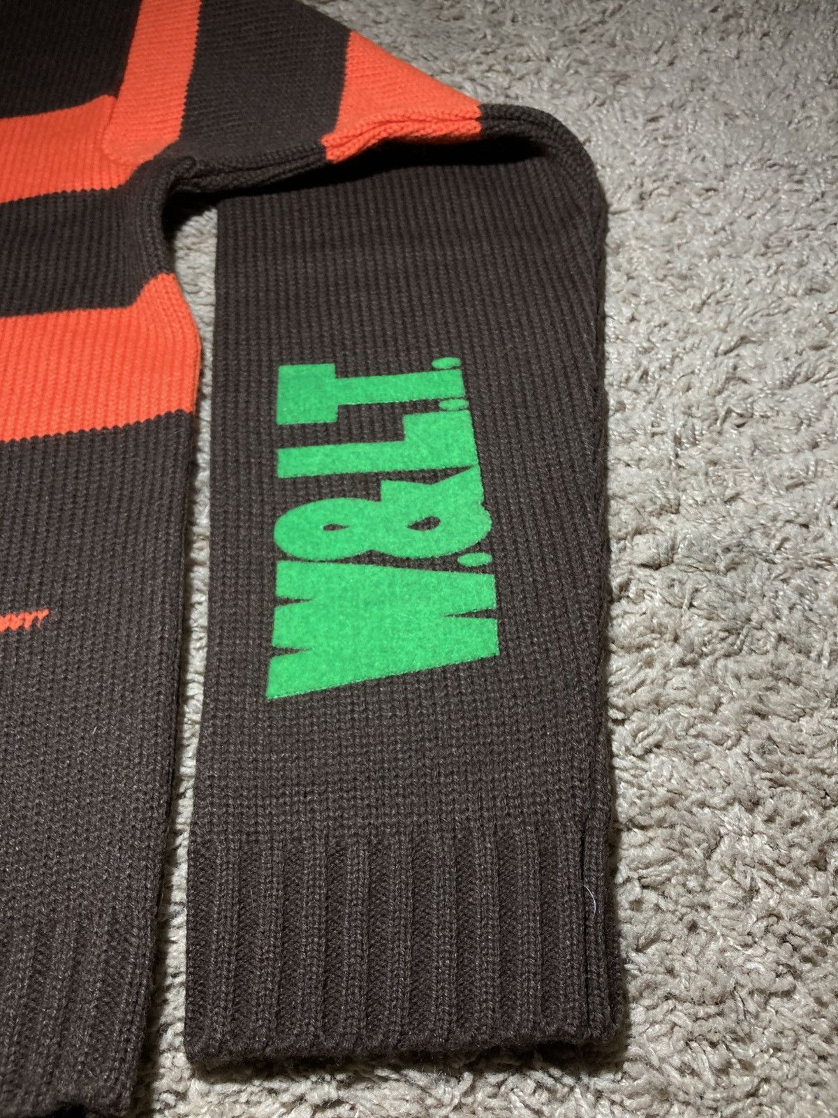 W&LT AW96 Walter Van Beirendonck W&LT Snake Wool Knit 90s 1996 Size US M / EU 48-50 / 2 - 10 Thumbnail
