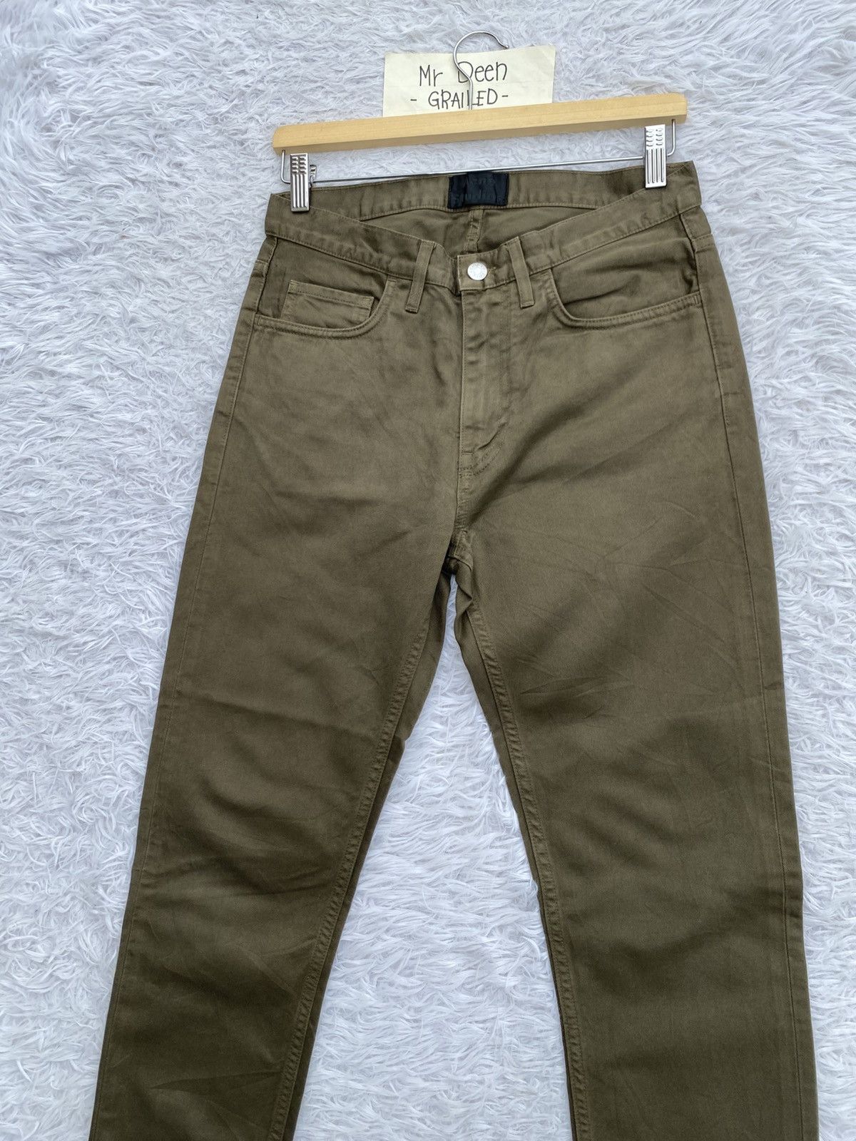 Acne Studios Rare Acne Studios Green Slack Pants Size US 29 - 6 Thumbnail