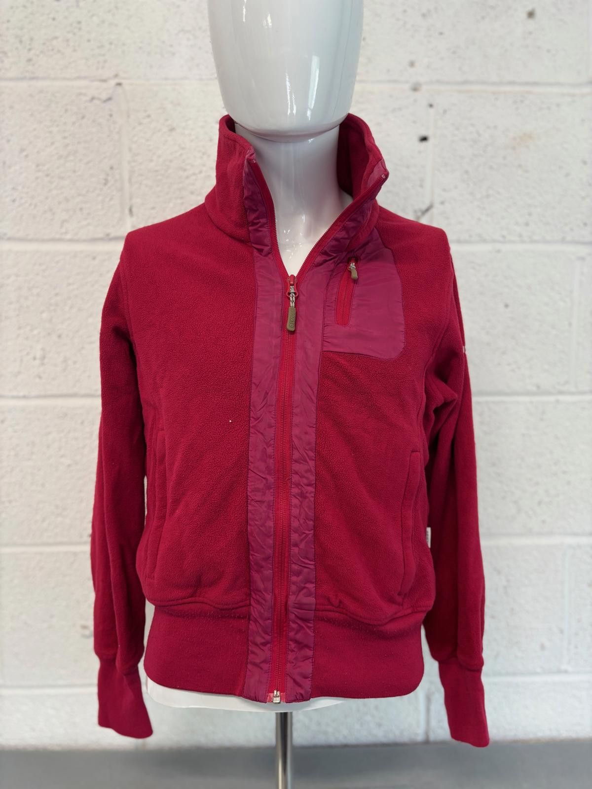Musto Musto Red Zip Up Fleece Jacket Womens Size 10 Size M / US 6-8 / IT 42-44 - 1 Thumbnail