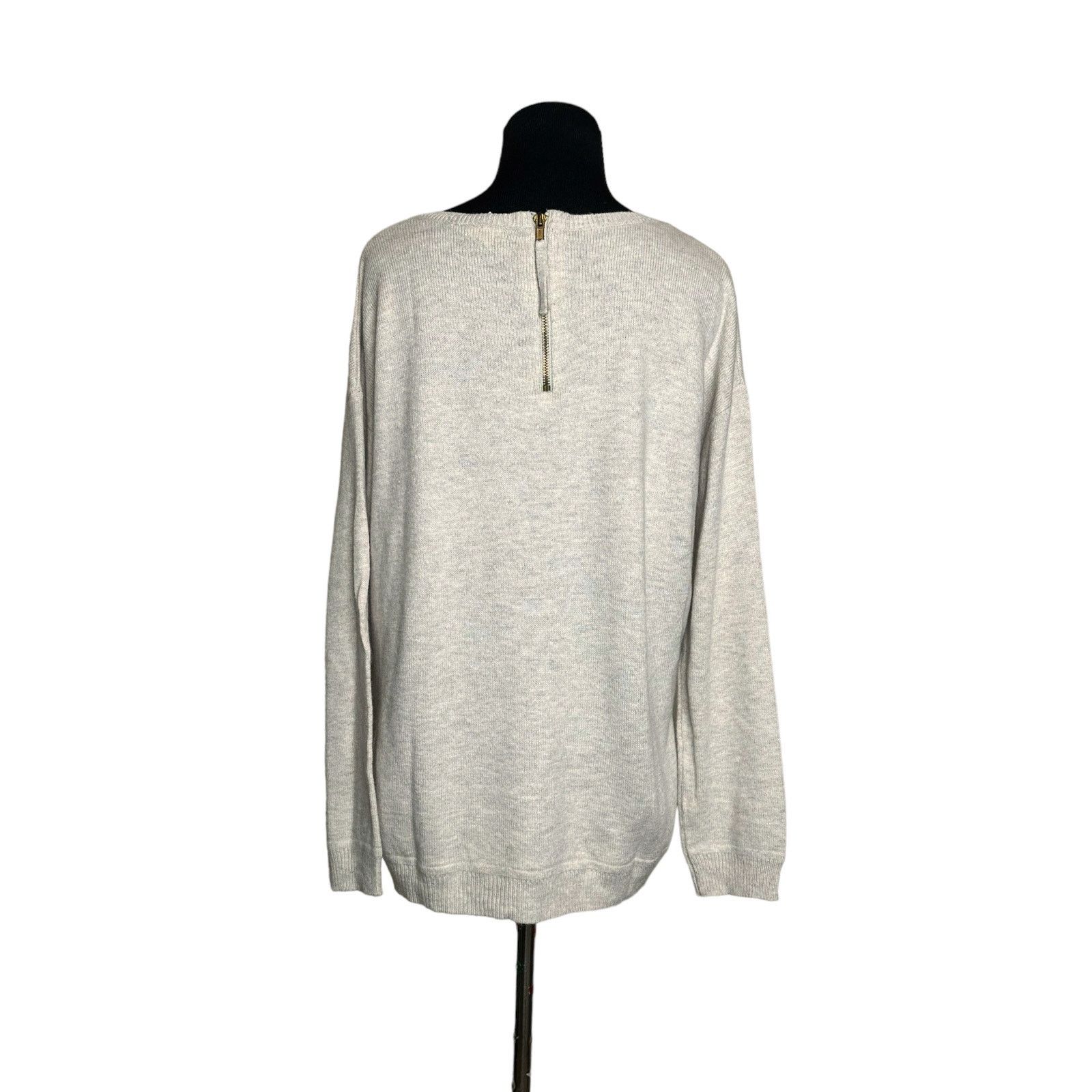 H&M H&M beige crew neck sweater size small Size S / US 4 / IT 40 - 6 Thumbnail