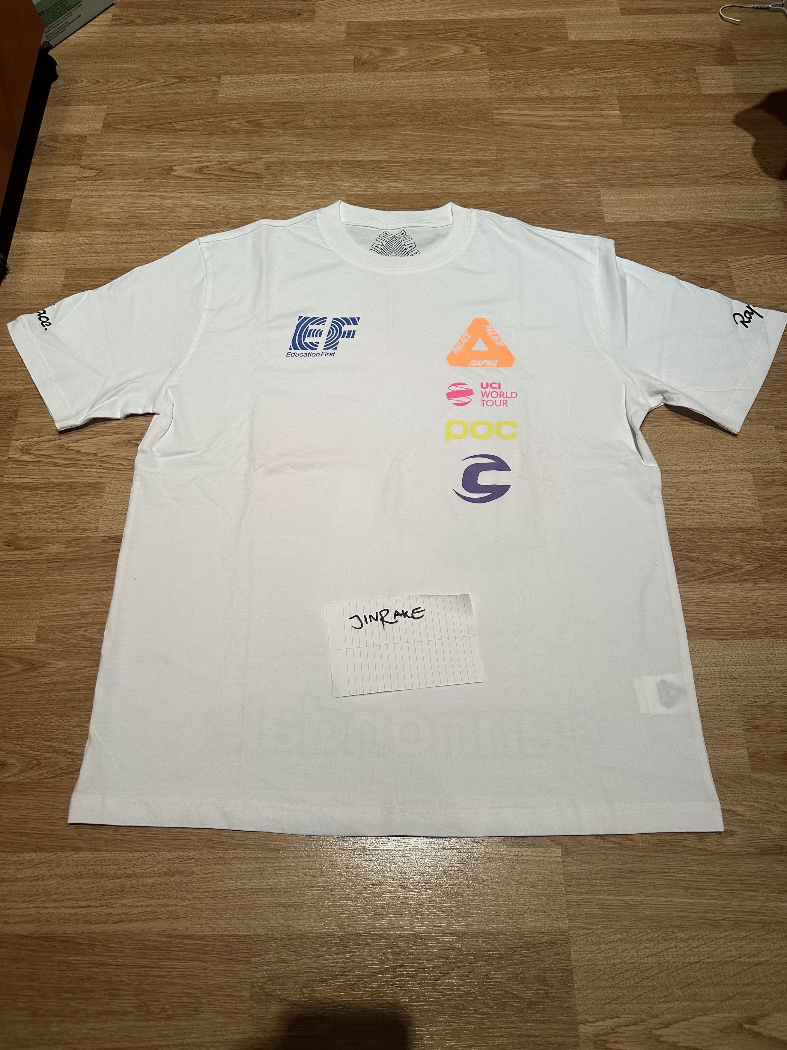 Palace × Rapha Palace Rapha Cannondale Off Bike T-shirt | Size XL | White Size US XL / EU 56 / 4 - 2 Thumbnail