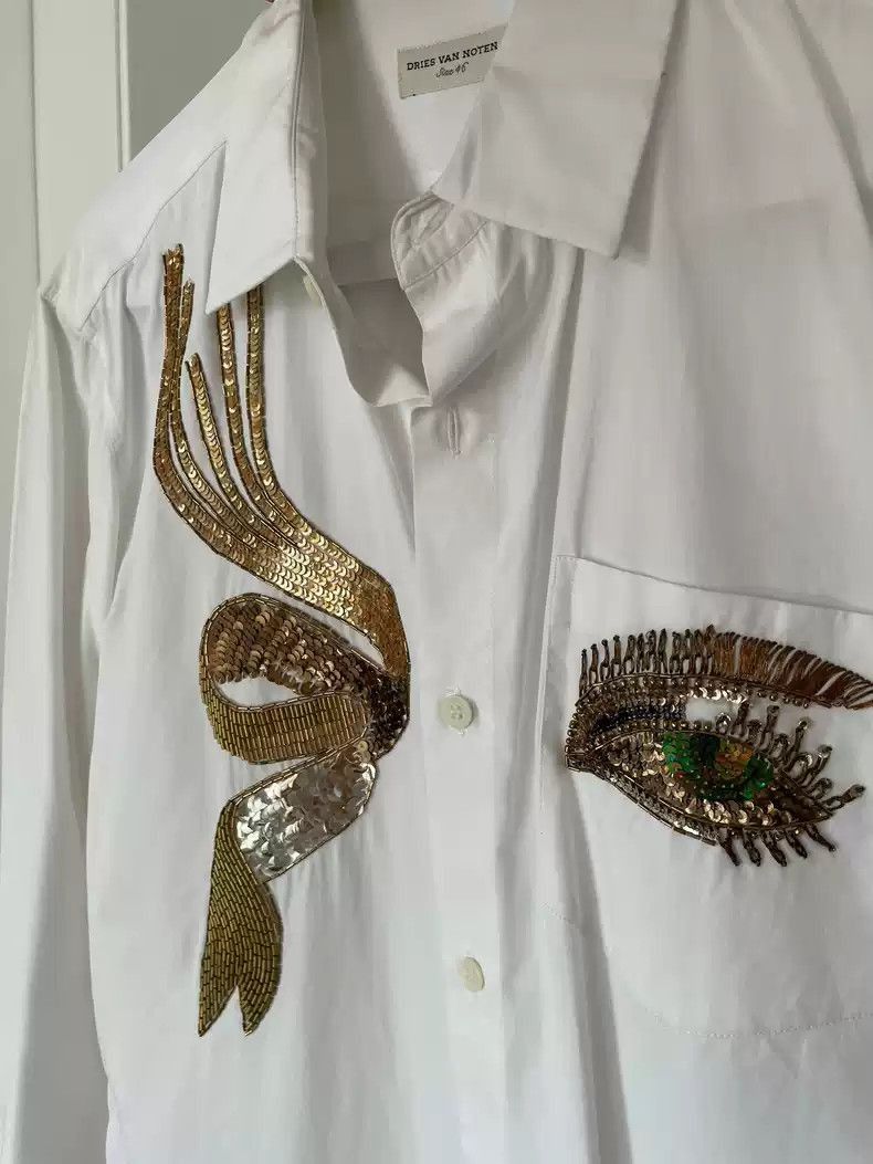 Other Dries Van Noten Dries van noten Embroidered shirt-2507 Size US M / EU 48-50 / 2 - 4 Thumbnail