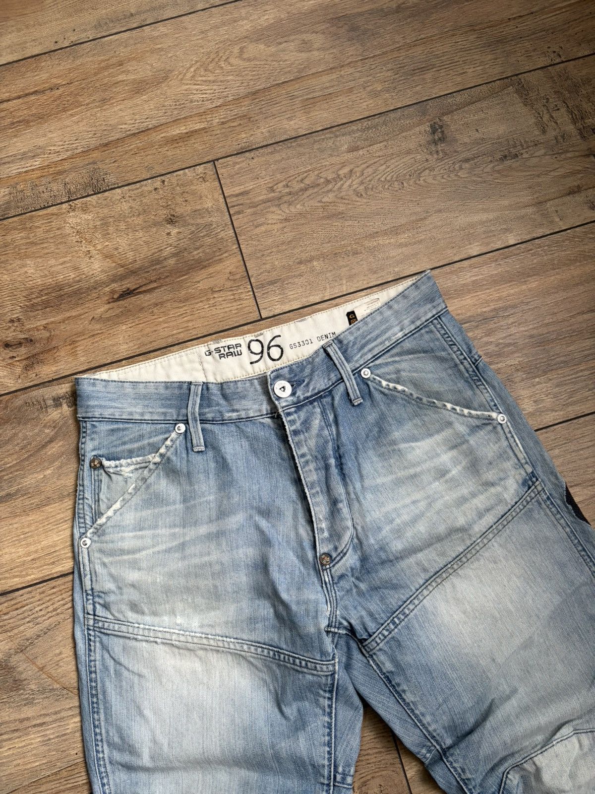 G-Star Vintage G-star Raw Denim Pants Size US 30 / EU 46 - 3 Thumbnail