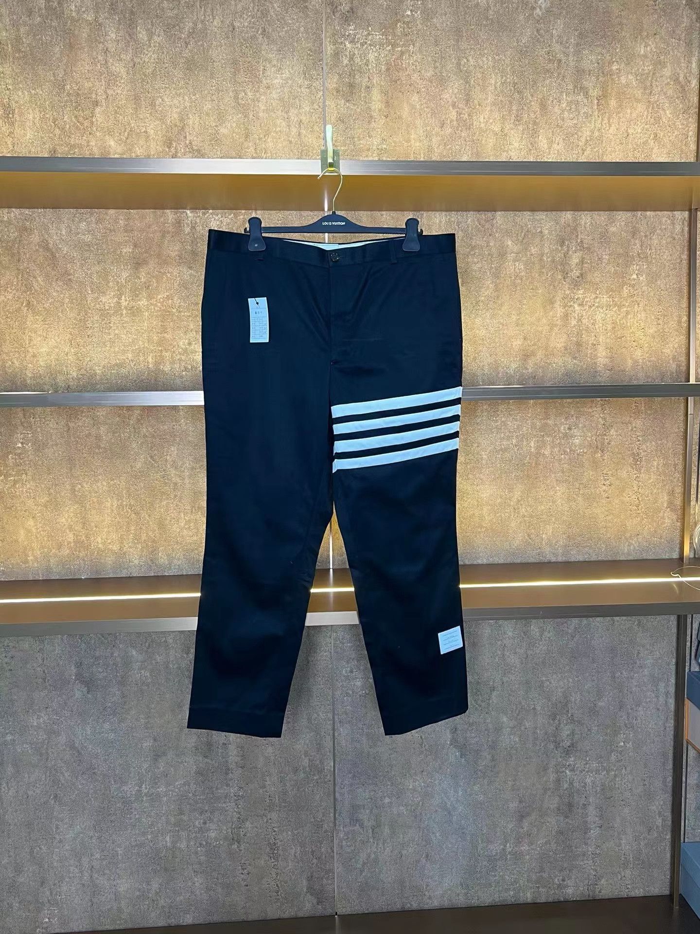 Thom Browne Thom Browne 4-Bar Stripe Trousers Size 5 Size US 41 - 1 Thumbnail