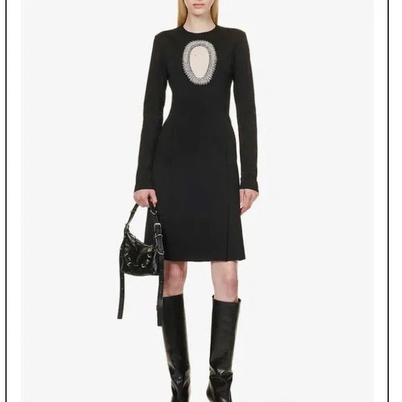 Givenchy Givenchy Black Dress w/ Chain - NEW WITH TAGS NWT Size XL / US 12-14 / IT 48-50 - 9 Thumbnail