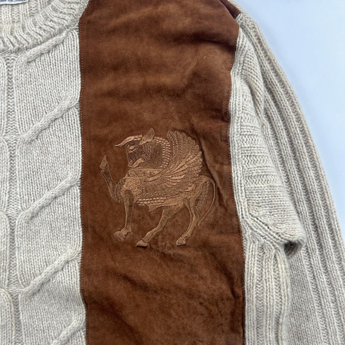 Lanvin Vintage Lanvin Wool Knit Sweater Size US S / EU 44-46 / 1 - 6 Thumbnail