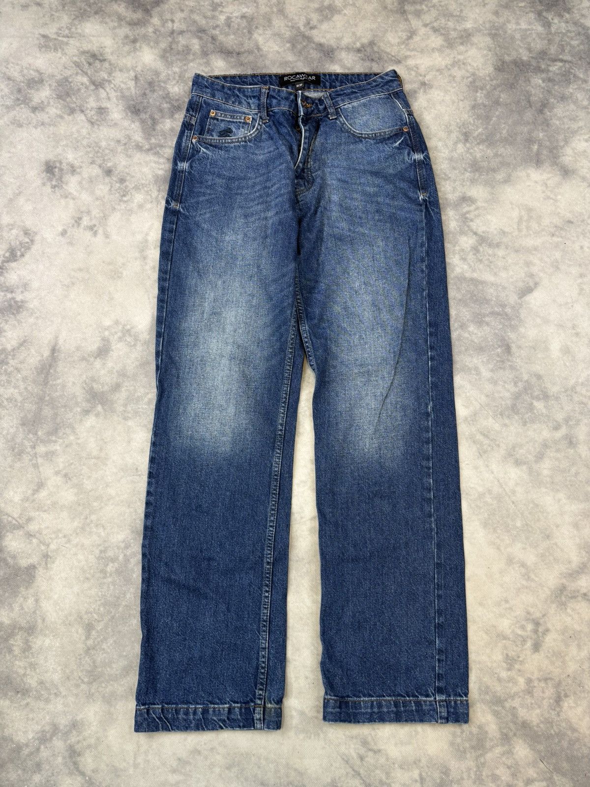 Rocawear × Vintage Vintage Rocawear Jeans Denim Baggy Rap Hip Hop Jnco style Size US 30 / EU 46 - 4 Thumbnail