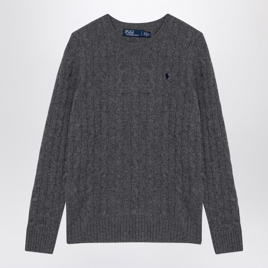o1d2blof0924 Wool Cashmere Jumper in Grey