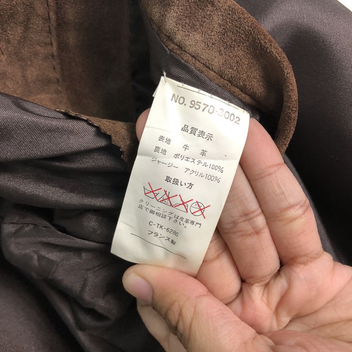 Genuine Leather × Japanese Brand × Vintage 🔥90's Vintage