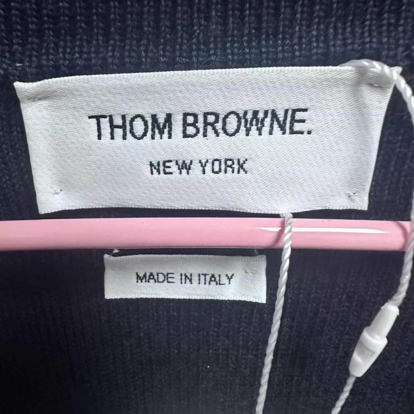 Thom Browne Thom Browne 4-Stripe Wool Jacket Navy 4 Near New Size US XL / EU 56 / 4 - 3 Thumbnail