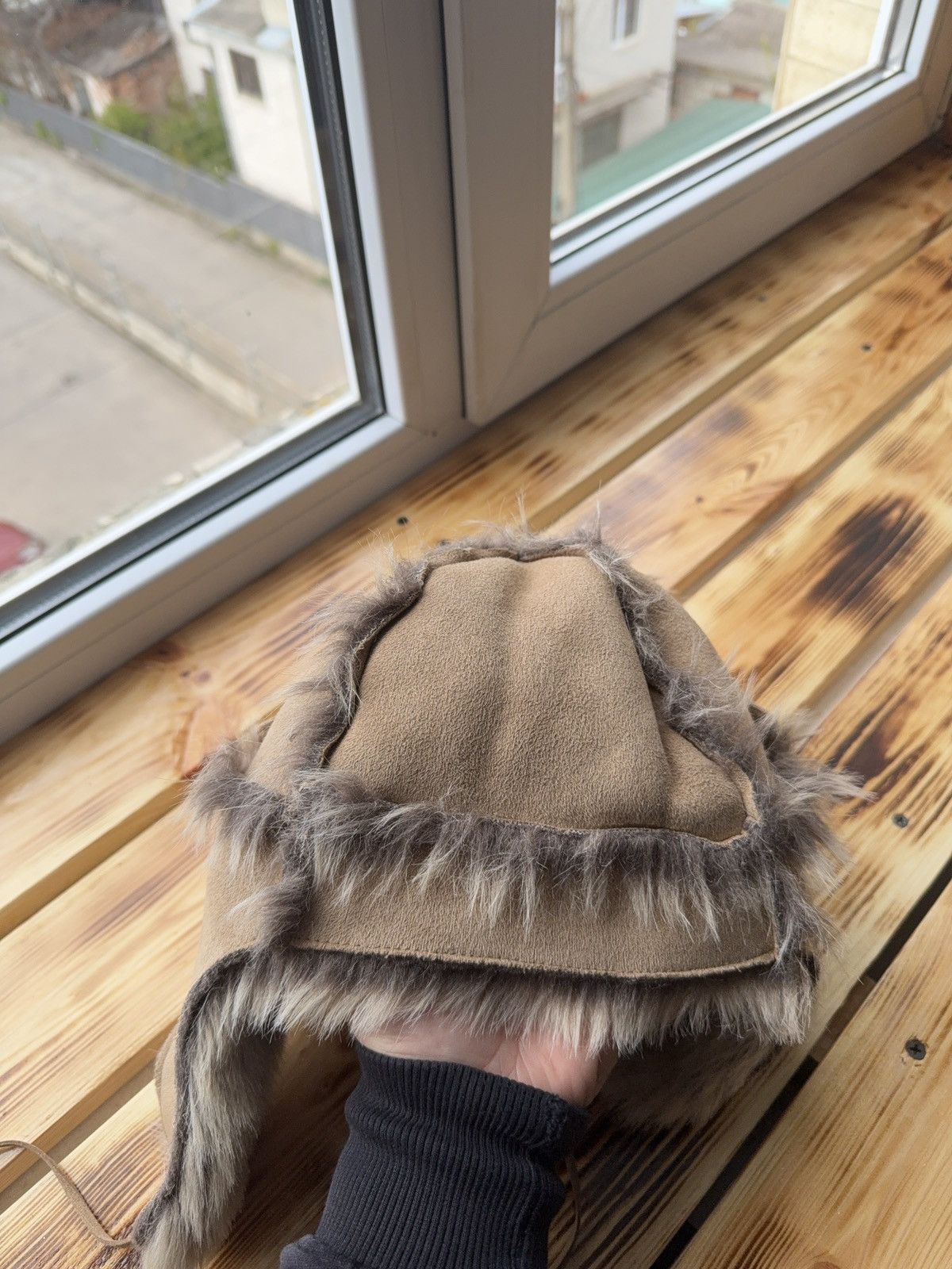 Le Grande Bleu (L.G.B.) Vintage Y2K Fuzzy Fur Ushanka Hat if six was nine LGB Style Size ONE SIZE - 7 Thumbnail