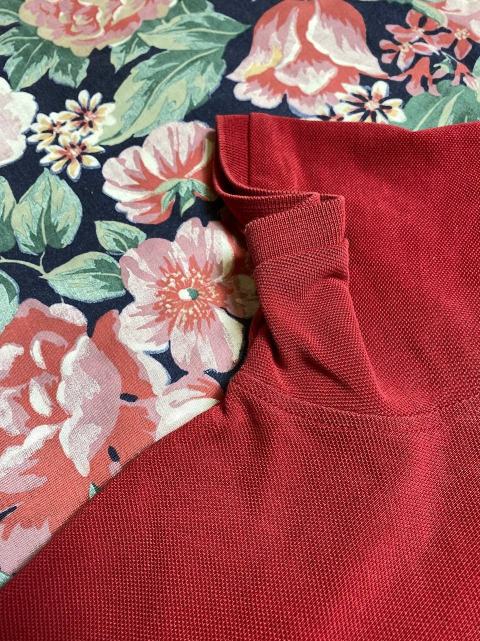 Burberry Burberry Polo Shirt M Red Short Sleeve CASUAL POLO Size US M / EU 48-50 / 2 - 10 Thumbnail