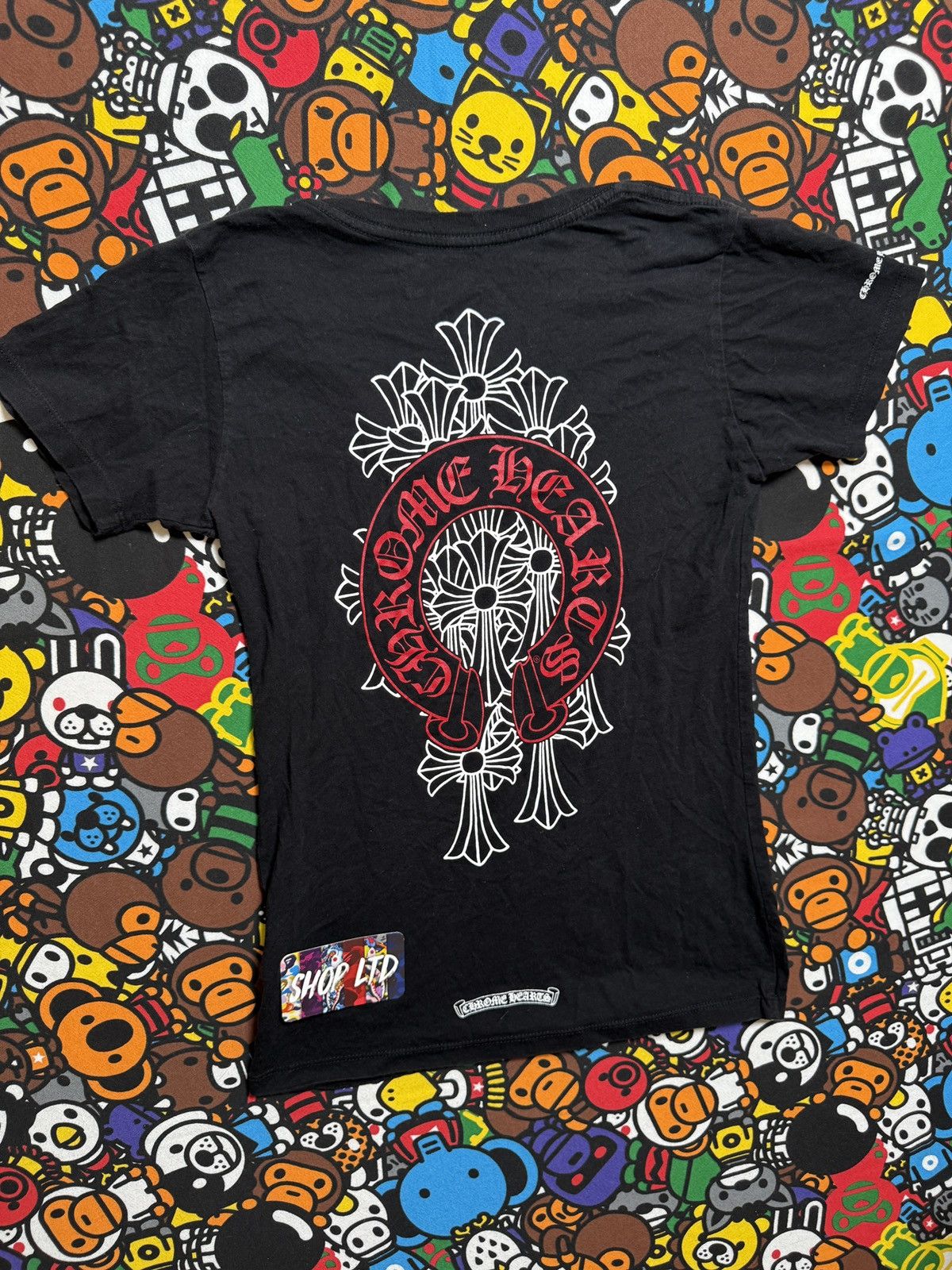 Chrome Hearts Chrome Hearts Womens Multi Cemetery Logo Tee Size M / US 6-8 / IT 42-44 - 13 Thumbnail