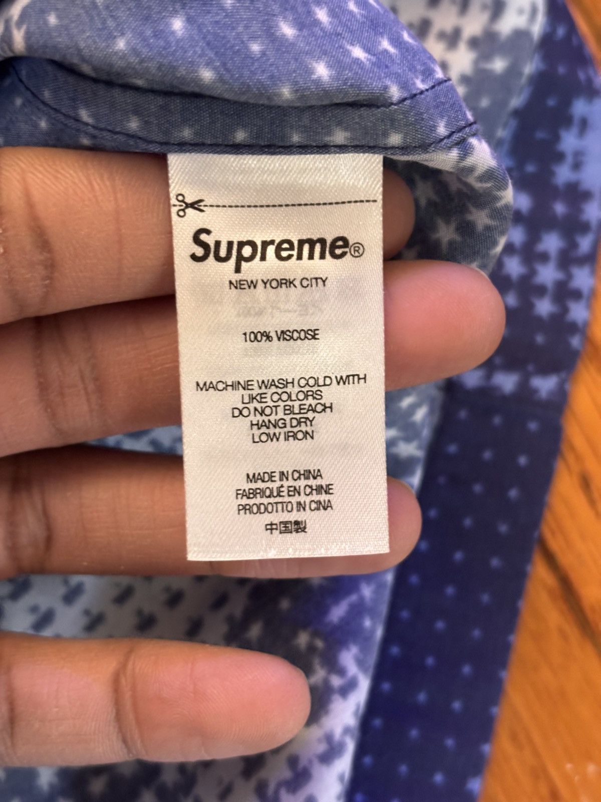 Supreme Supreme x Lil Kim S/S Shirt Light Blue Size US M / EU 48-50 / 2 - 5 Thumbnail