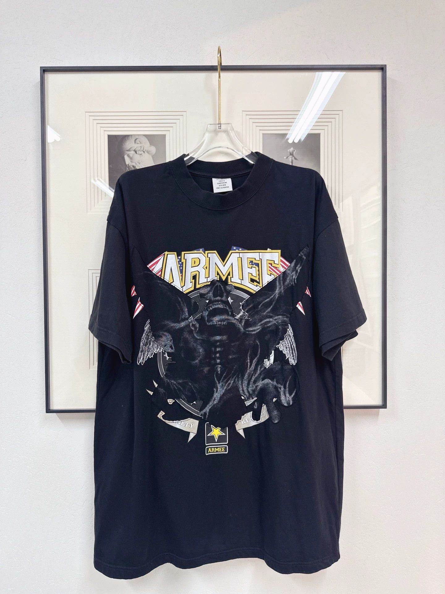 Vetements VETEMENTS HSTYLE Vintage Logo Print T-shirt - dmc Size US S / EU 44-46 / 1 - 1 Thumbnail