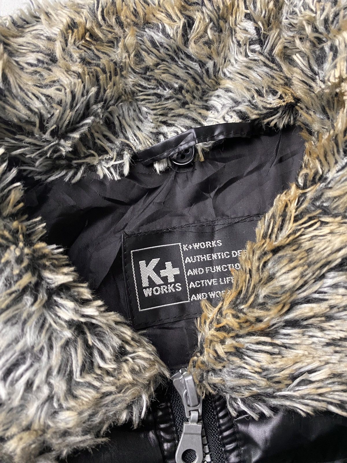 Hysteric Glamour 2000's Kworks Fur Faux Jacket Size US L / EU 52-54 / 3 - 5 Thumbnail