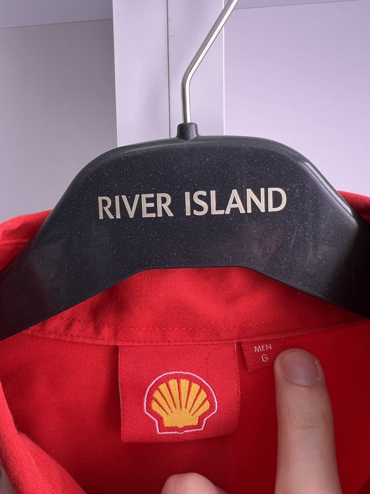 Ferrari × Vintage Vintage Men’s Racing Shirt Long Sleeve Ferrari Shell Size US M / EU 48-50 / 2 - 9 Thumbnail