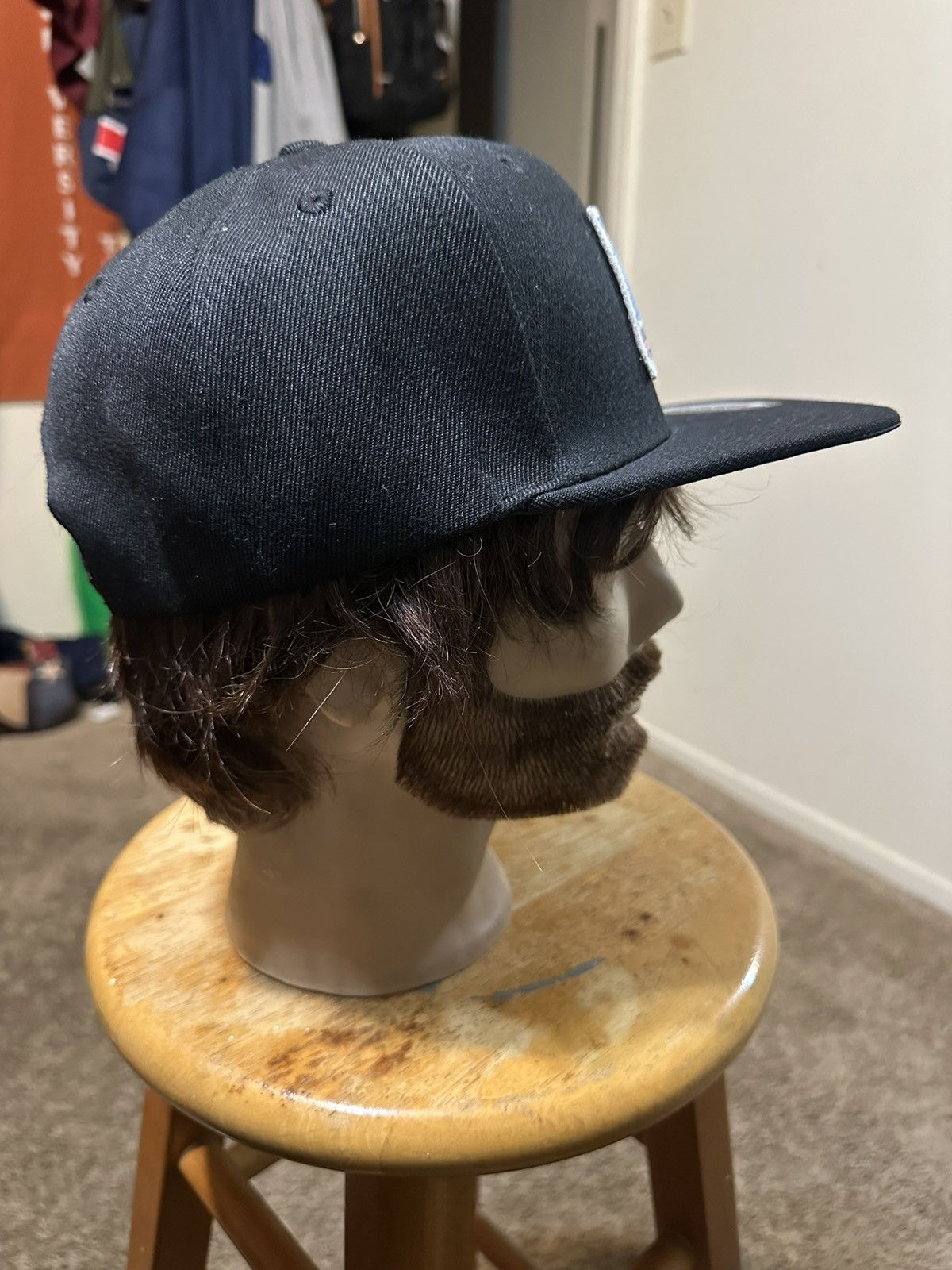 Anti Social Social Club Vintage USPS Mailman “triple black” hat 00s Size ONE SIZE - 3 Thumbnail