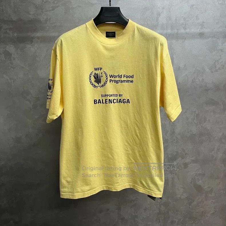Balenciaga Balenciaga 25 WFP Art Print Tee. Size US S / EU 44-46 / 1 - 1 Thumbnail