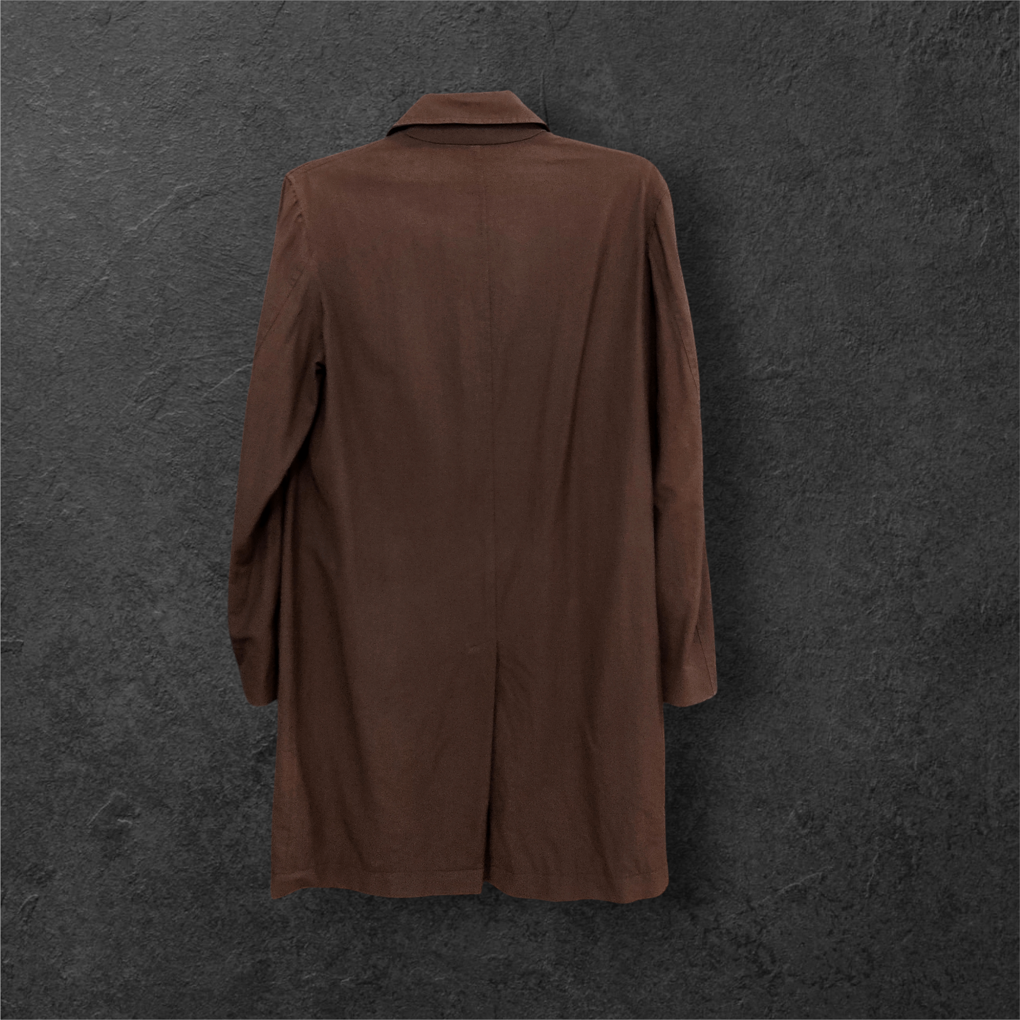 Yohji Yamamoto Yohji Yamamoto Y's Brown Trench Overcoat Jacket Size US M / EU 48-50 / 2 - 2 Thumbnail