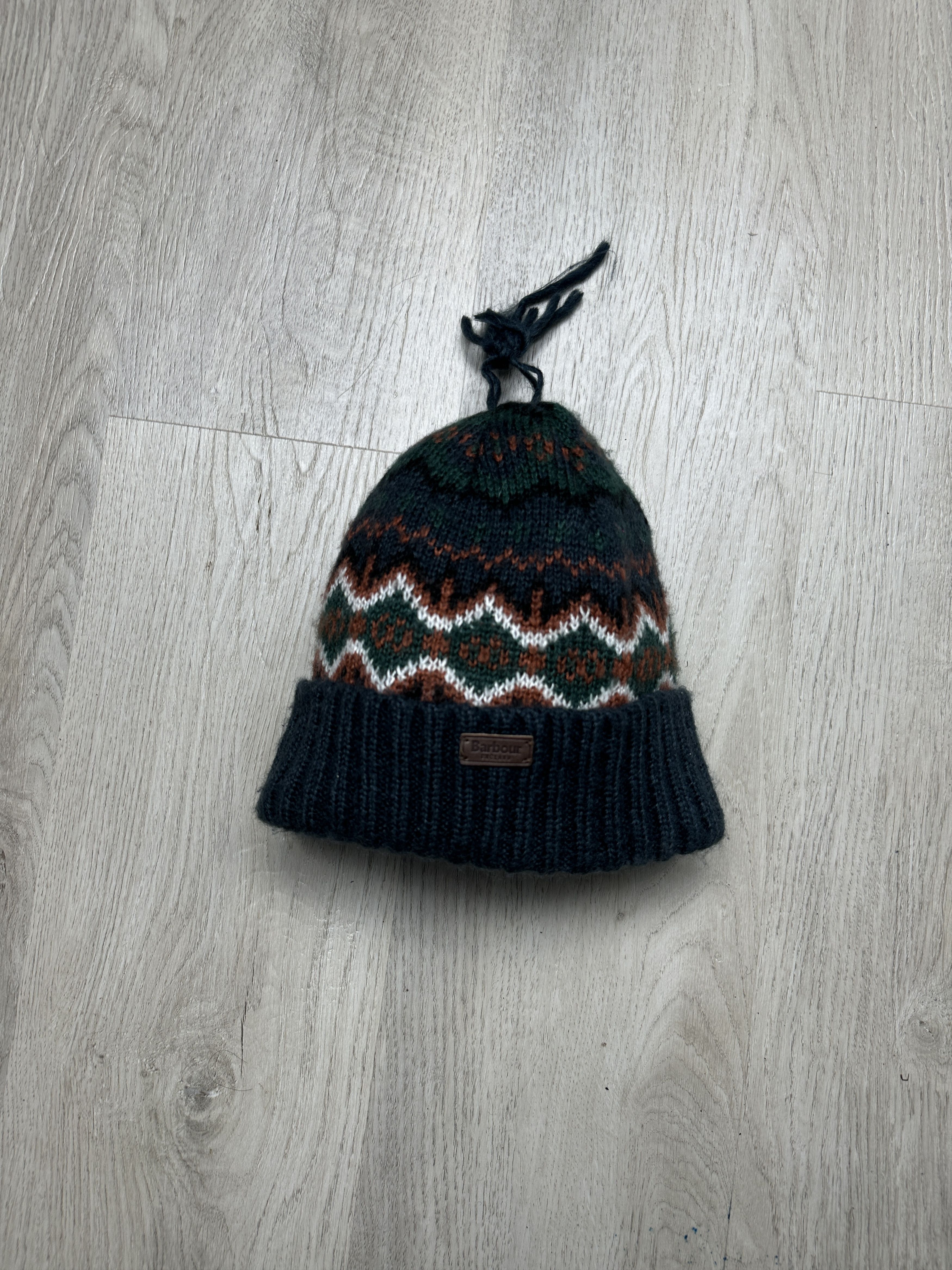 Barbour Barbour Mens Knit Beanie Hat Size ONE SIZE - 3 Thumbnail