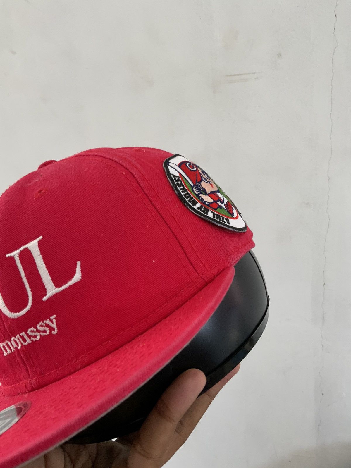 Japanese Brand AZUL by Moussy Otto Red Fade Hat Size ONE SIZE - 8 Thumbnail