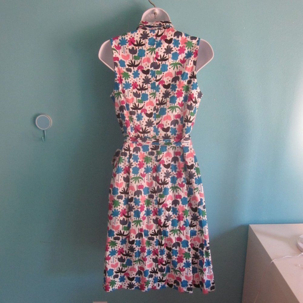 Anne Klein Anne Klein Floral Cotton Dress Size 4 Size S / US 4 / IT 40 - 10 Thumbnail