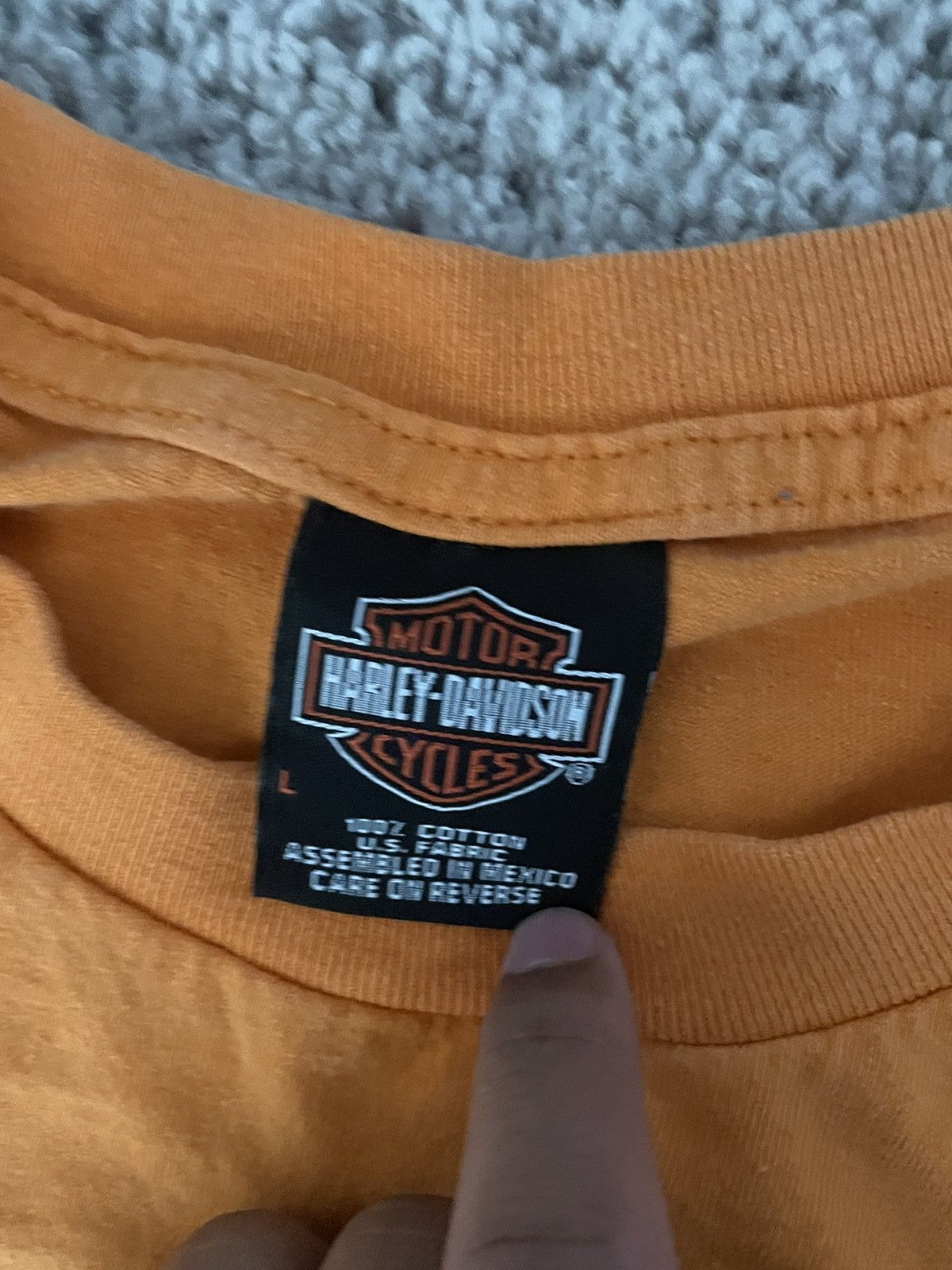 Harley Davidson × Vintage Vintage Harley Davidson tee Size US L / EU 52-54 / 3 - 3 Thumbnail