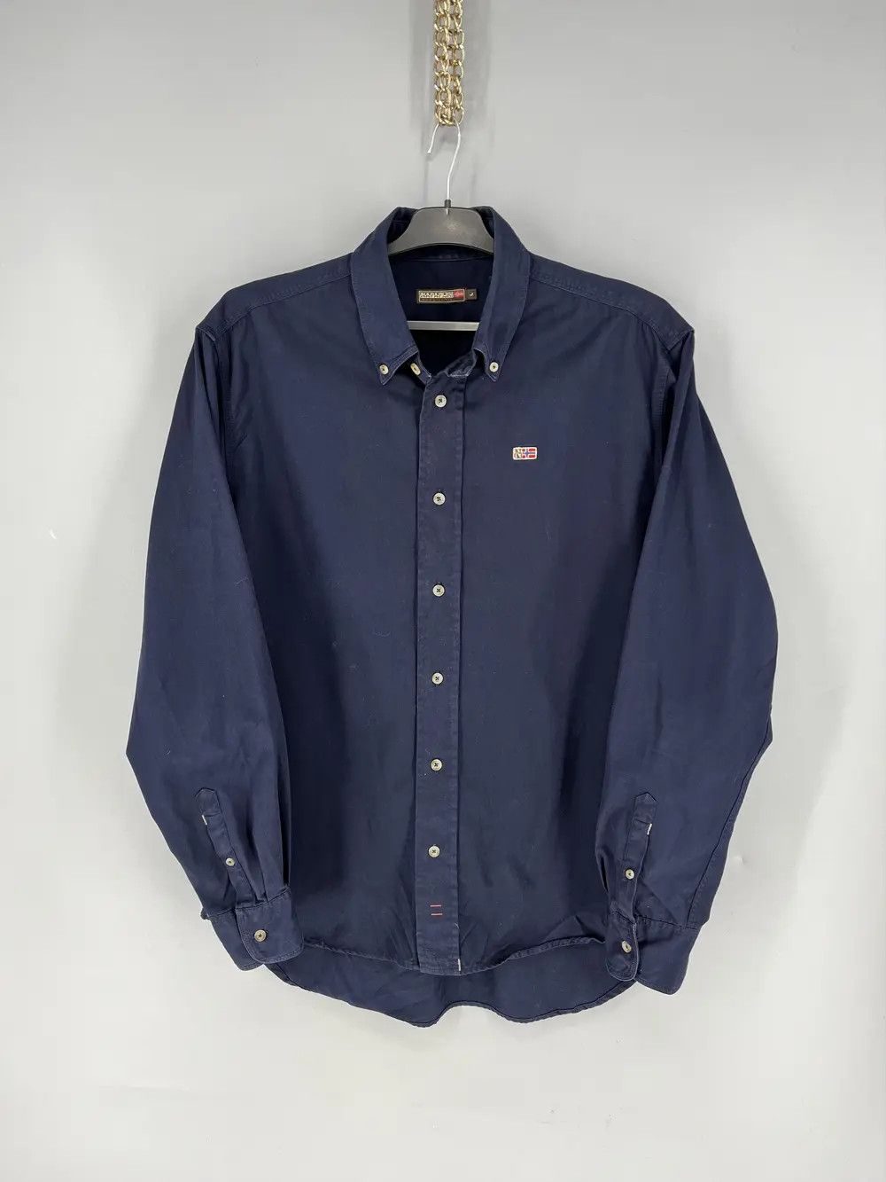 Napapijri Vintage Y2K Napapijri Shirt Button Up Size US L / EU 52-54 / 3 - 1 Thumbnail