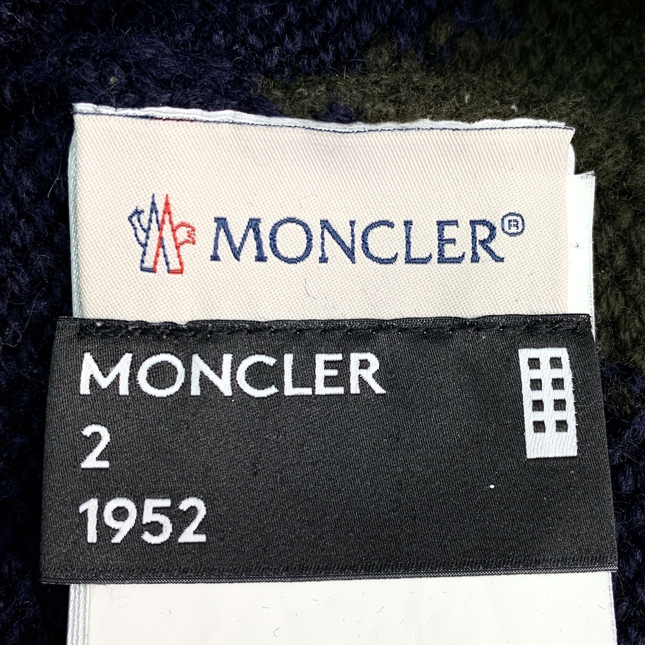 Moncler Moncler Wool Sweater – Navy Lette Crewneck (Size M) Size US M / EU 48-50 / 2 - 2 Thumbnail