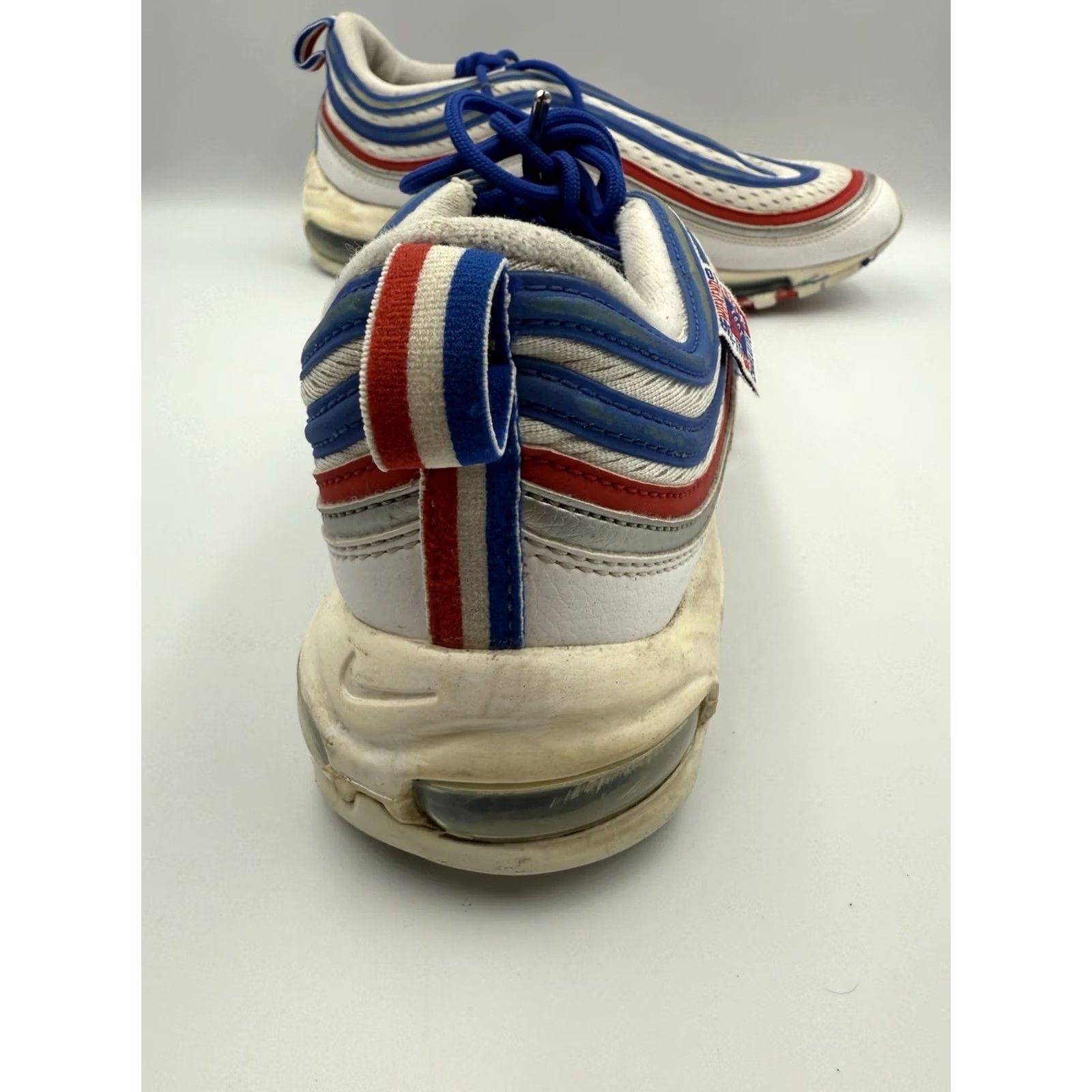 Nike VINTAGE Nike Air Max 97 All Star Sneaker Men 11 Blue White Red 921826-404 Size US 10 / EU 43 - 5 Thumbnail