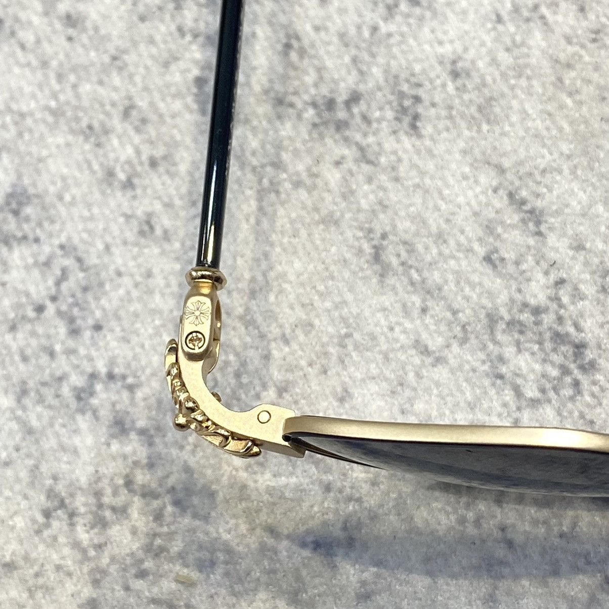 Chrome Hearts CHROME HEARTS DIAMOND DOG Matte Black/Matte Gold PlatedBlack Size ONE SIZE - 9 Thumbnail