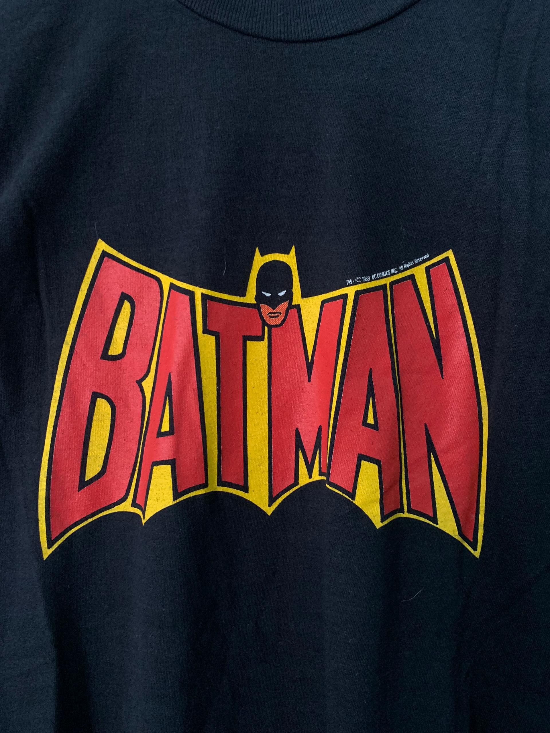 DC Comics × Marvel Comics Rare 1989 batman Size US S / EU 44-46 / 1 - 1 Thumbnail
