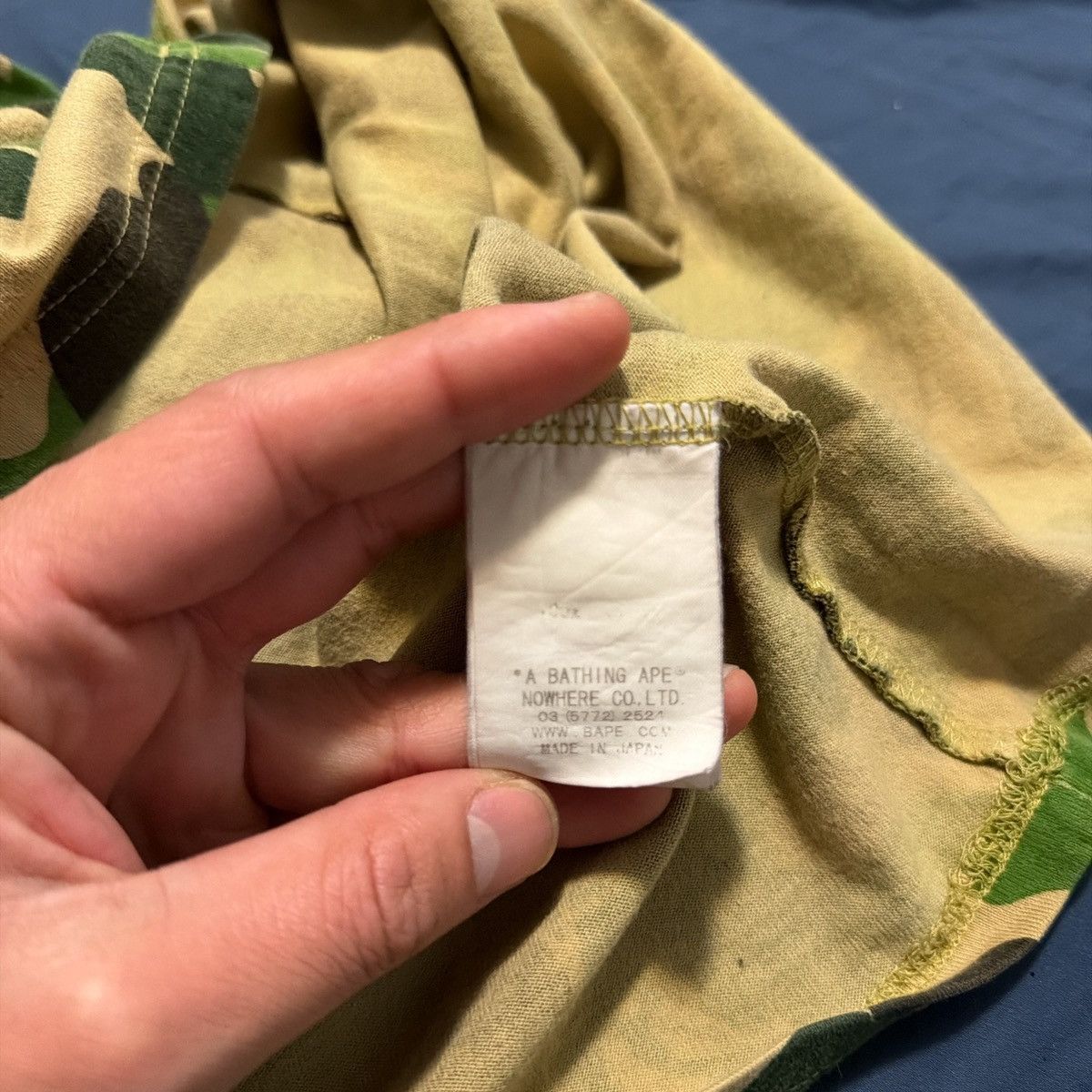 Bape BAPE Camo tee #camo Size US M / EU 48-50 / 2 - 5 Thumbnail