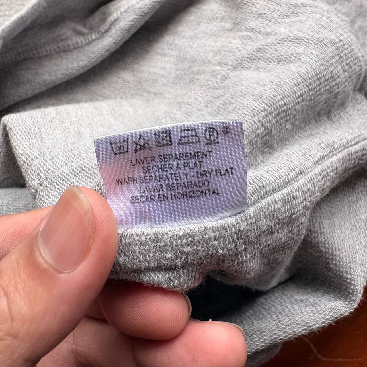 Hermes Hermes Sellier Side ( H ) Longsleeve Grey Polo Shirt Size US L / EU 52-54 / 3 - 14 Thumbnail