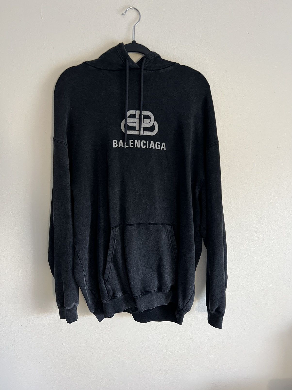 balenciaga hoodie grailed