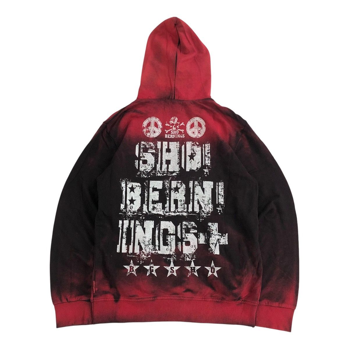 BERNINGS SHO 2000s Bernings Sho Punk LGB Ifsixwasnine Tie Dye Zip Hoodie Size US L / EU 52-54 / 3 - 1 Thumbnail