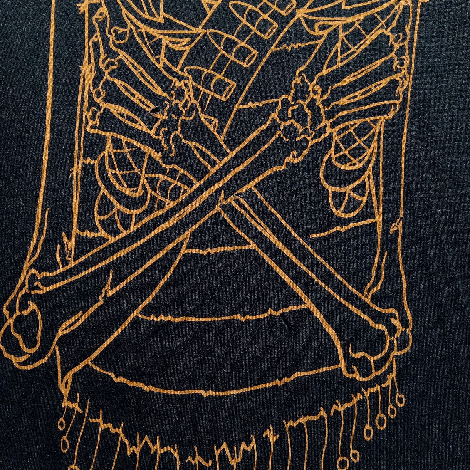 & Other Stories Arbor Pirate T-Shirt L Skelleton Cross Bones Black USA Size US L / EU 52-54 / 3 - 3 Thumbnail