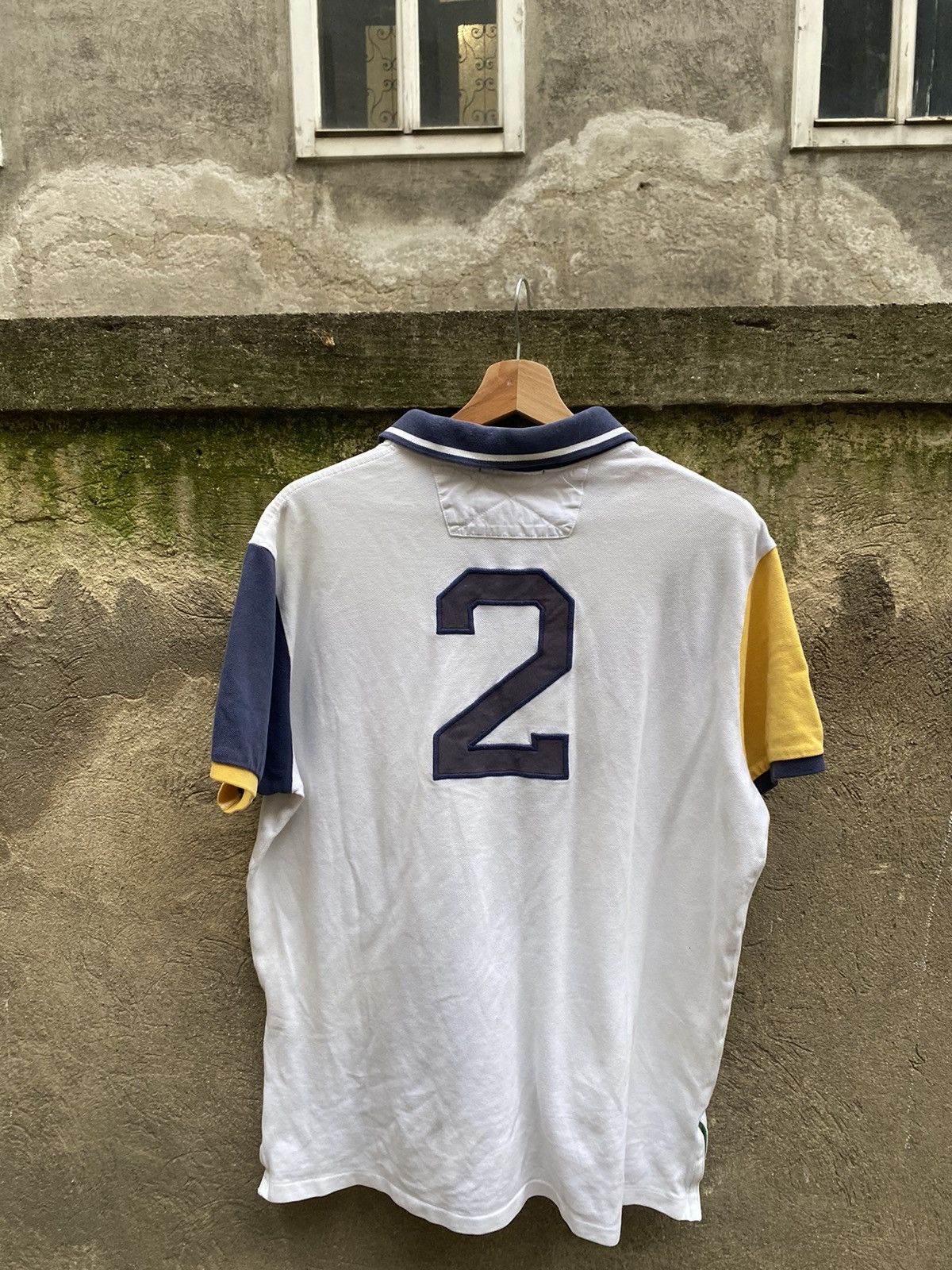 Polo Ralph Lauren × Vintage Vintage Polo Ralph Lauren Embroidered Logo Y2K Polo T-Shirt Size US L / EU 52-54 / 3 - 8 Thumbnail