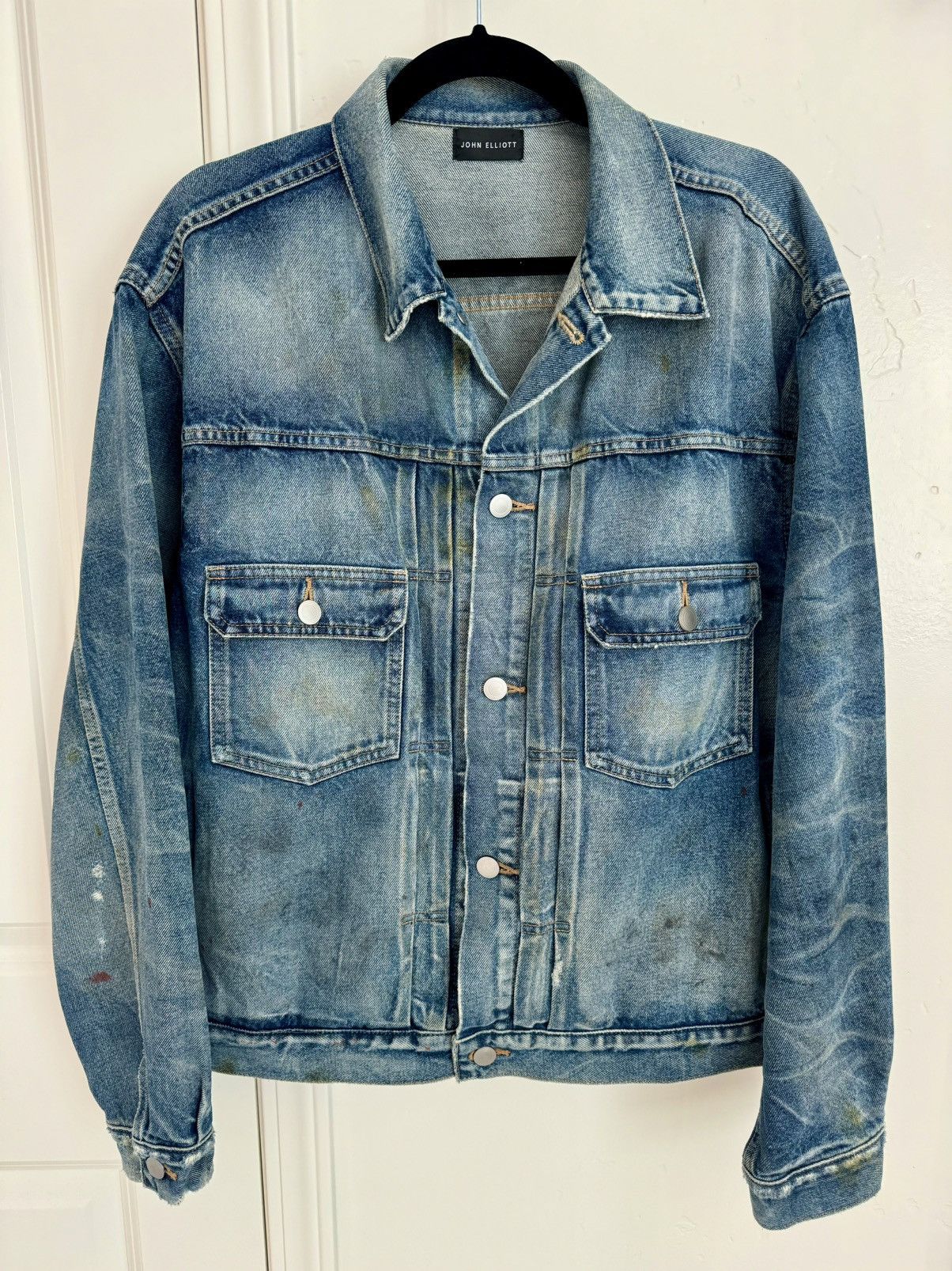 image of John Elliott Grail! Je Thumper Type || (Phoenix) in Indigo, Men's (Size Medium)