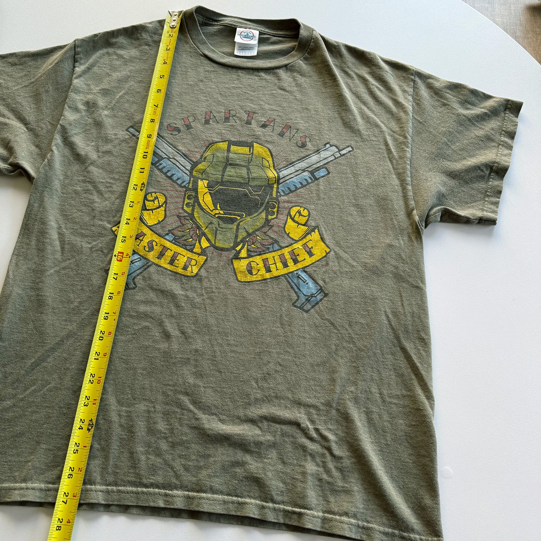 Vintage 2007 Vintage Halo 3 "Spartans" Master Chief Promo Tee Size US L / EU 52-54 / 3 - 6 Thumbnail