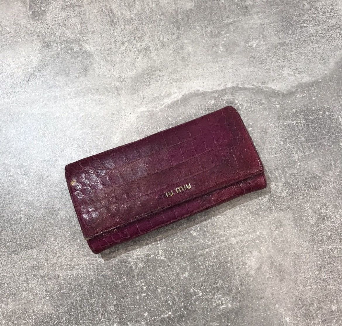 90s miu miu wallet prada mini bag punk rock emo goth old mon